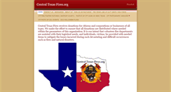 Desktop Screenshot of centraltexasfires.org